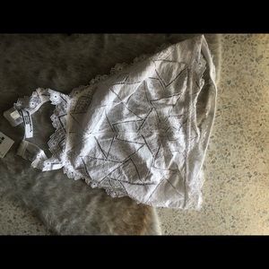 NWT free people high neck lace halter Bralette